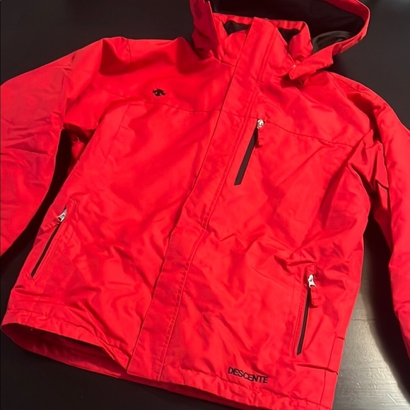 Descente junior Red ski Jacket - Picture 1 of 15